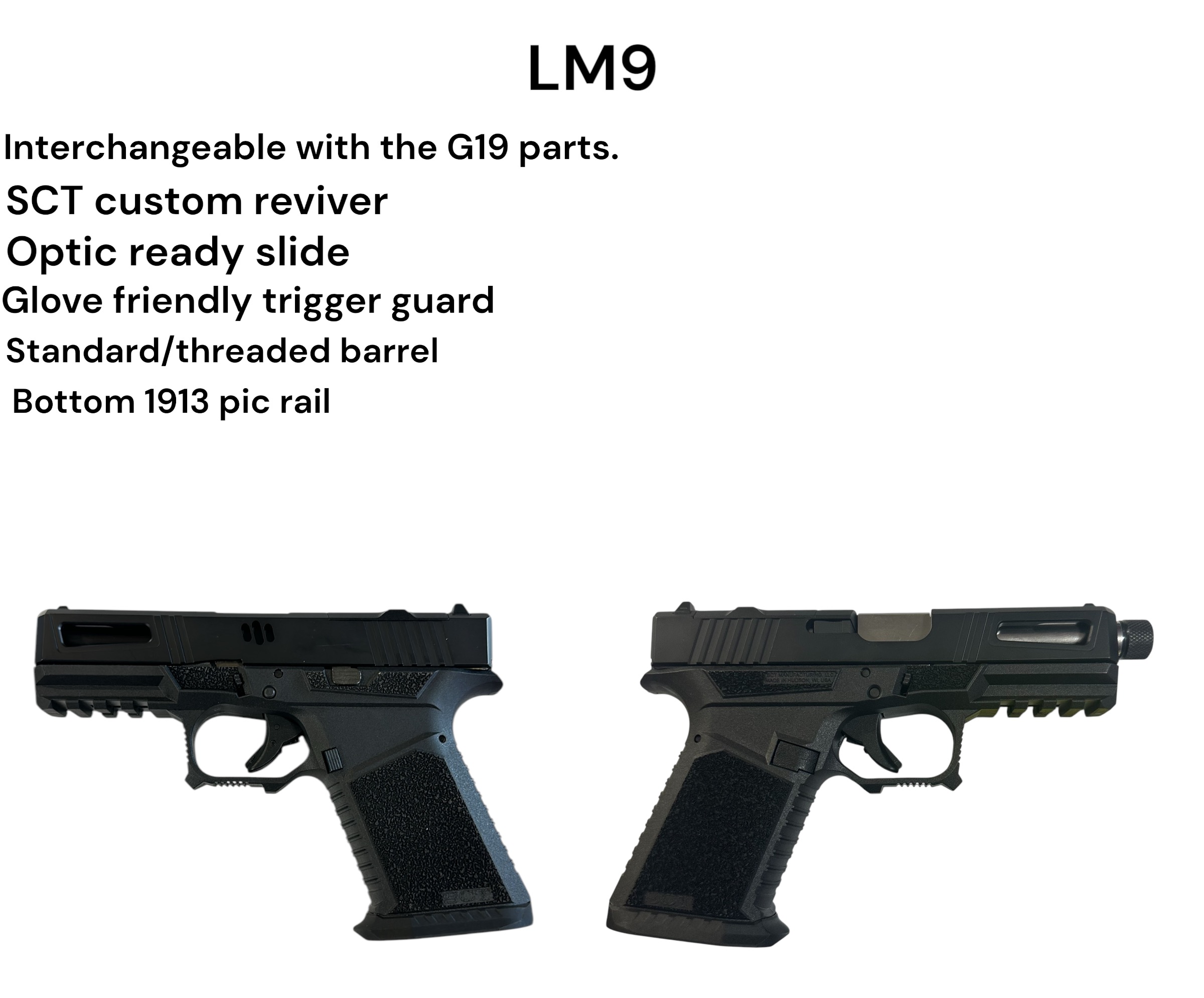 Lightweight firearm with modern camouflage pattern